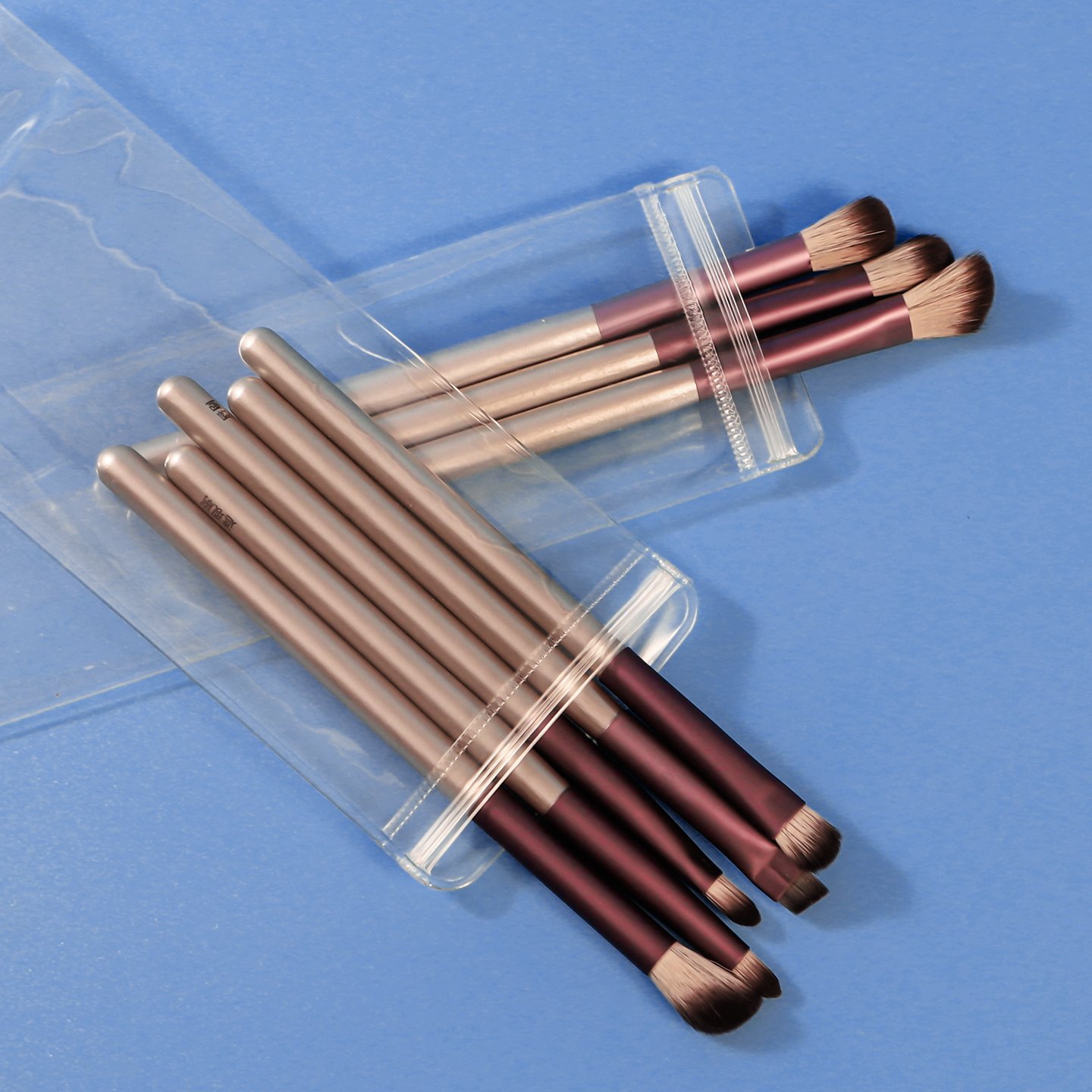 Long PVC Ziplock Bag for Makeup Brushes & Cosmetic Tools Packaging - 图片 3