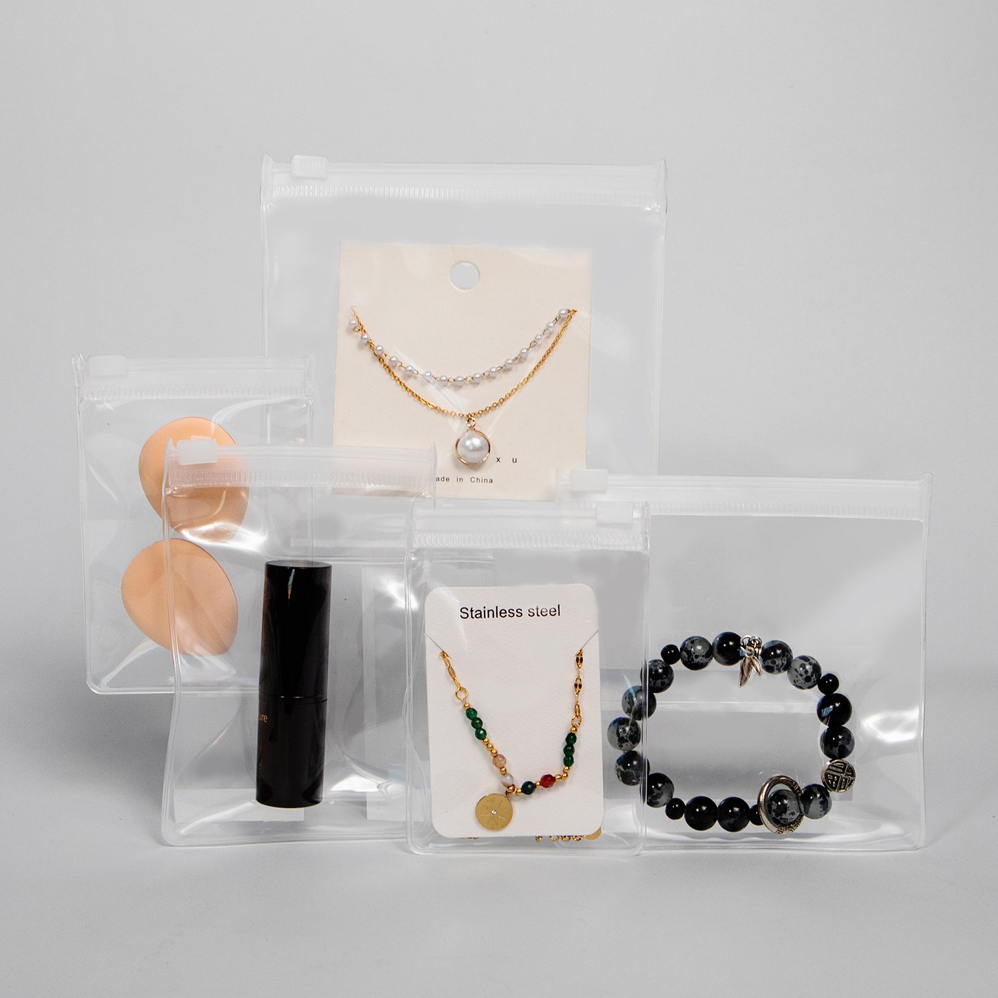 EVA Zipper Bag for Jewelry & Small Accessories Packaging - 图片 5