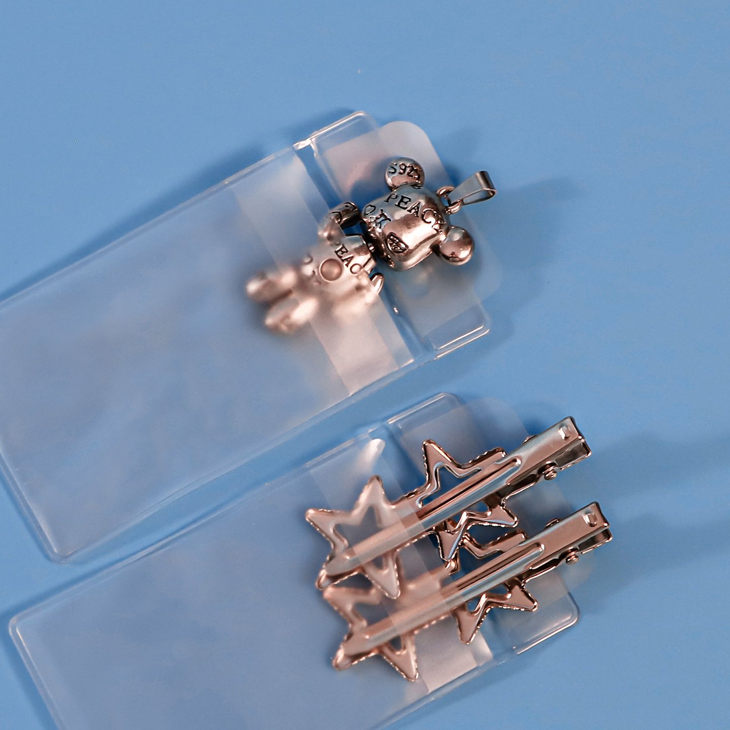 Clear PVC Flap Bag with Hang Hole for Retail Jewelry Display - 图片 3