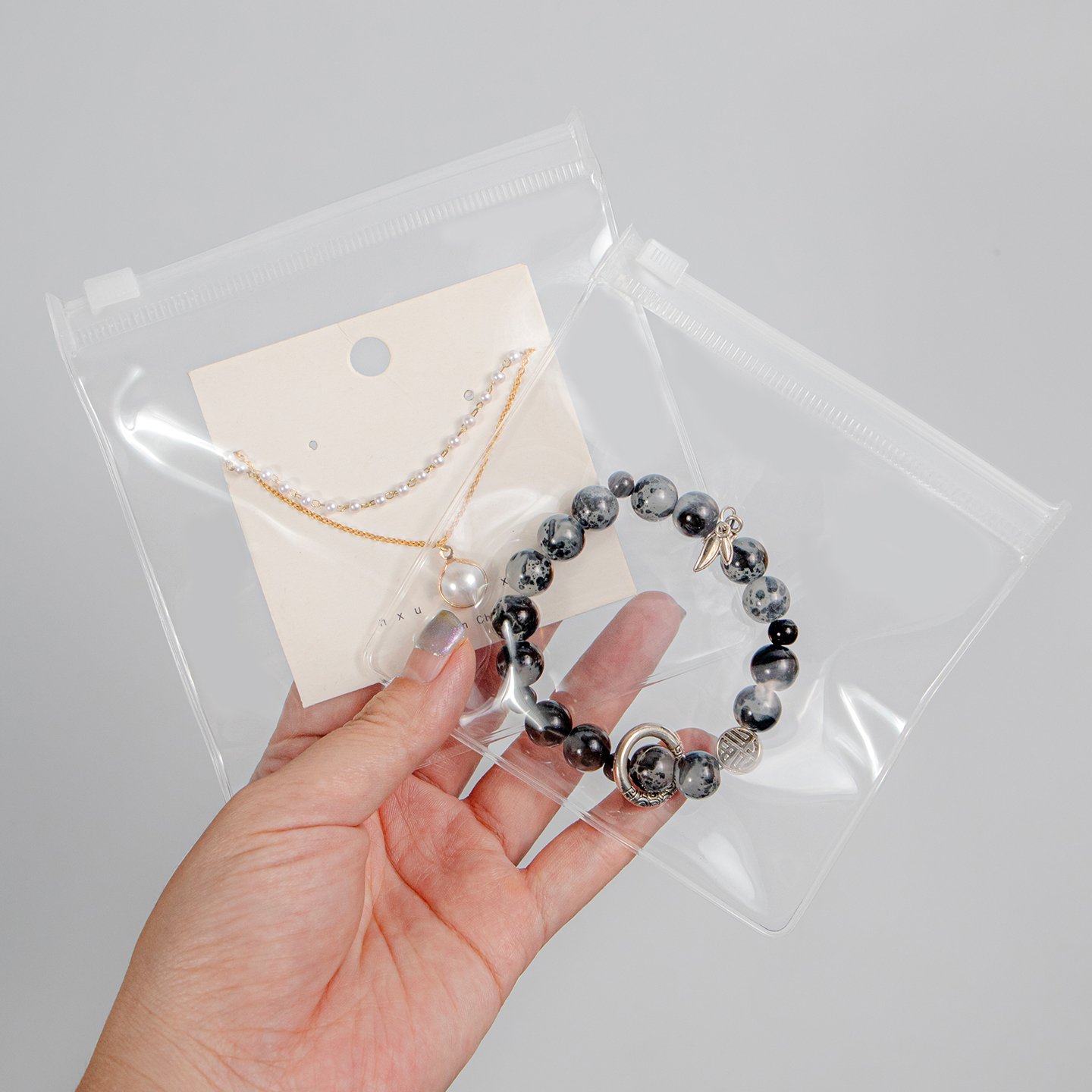EVA Zipper Bag for Jewelry & Small Accessories Packaging - 图片 4